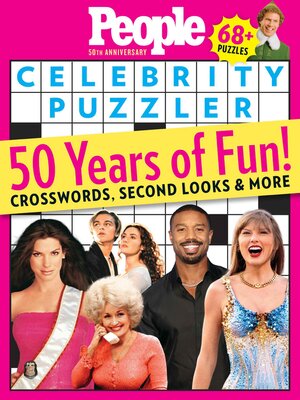 cover image of PEOPLE Celebrity Puzzler: 50 Years of Fun!